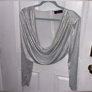 Akira Rhinestone Top